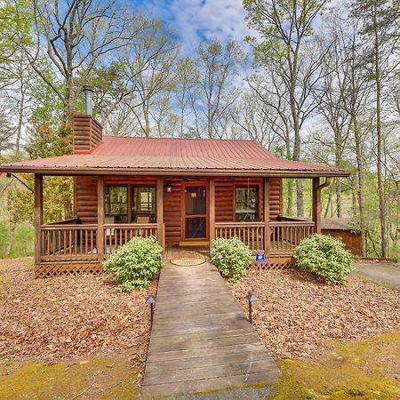Cozy Cabin In Private Location With Hot Tub And Grill! Blue Ridge Exterior photo