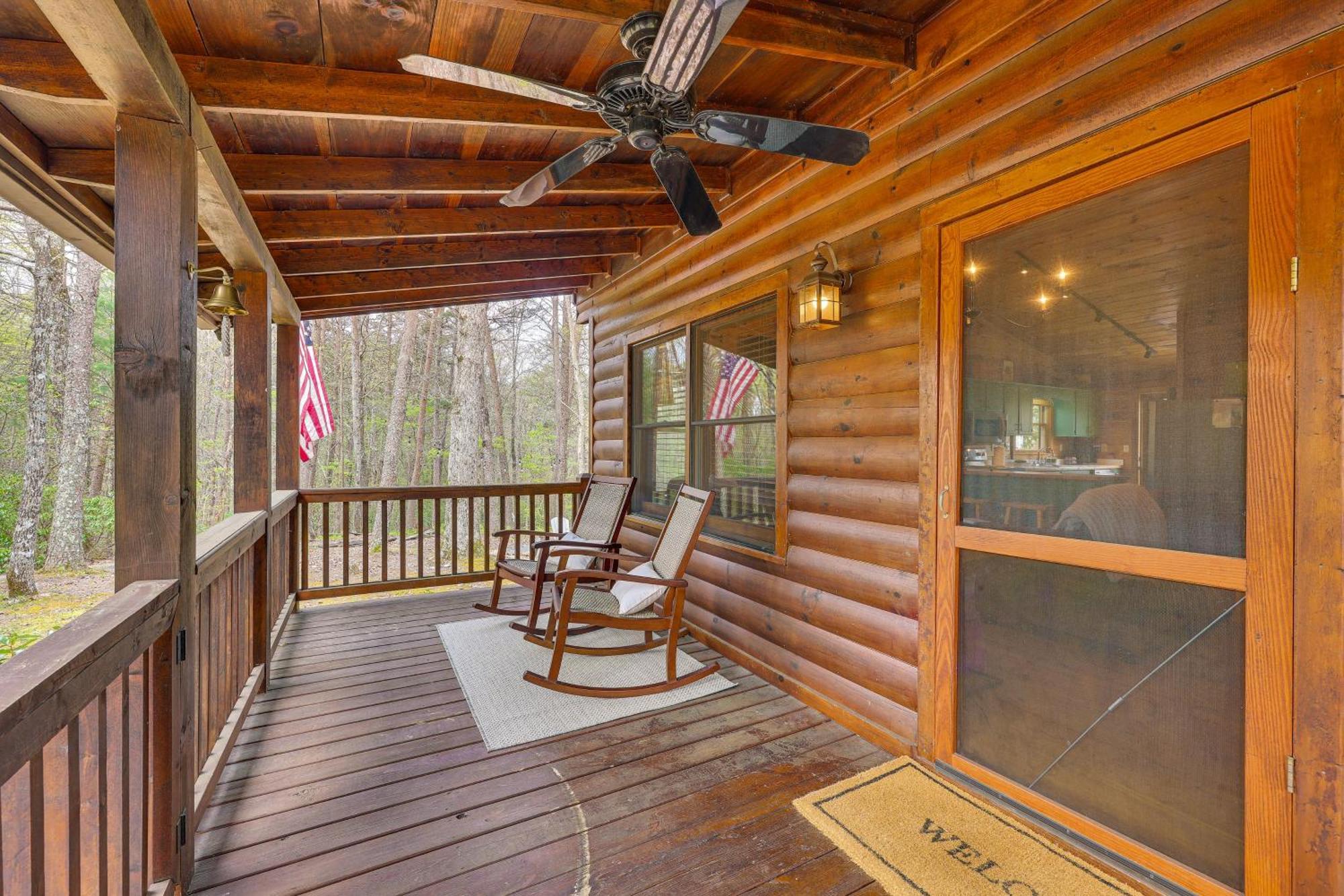 Cozy Cabin In Private Location With Hot Tub And Grill! Blue Ridge Exterior photo