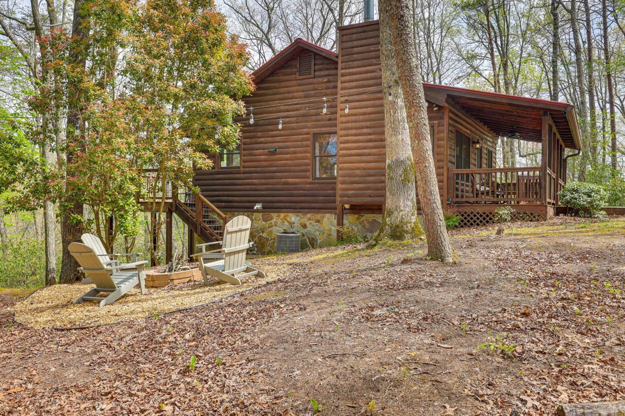 Cozy Cabin In Private Location With Hot Tub And Grill! Blue Ridge Exterior photo